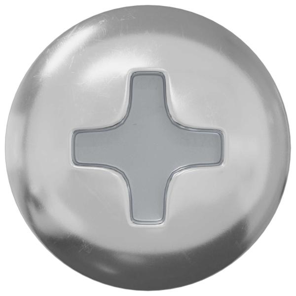 Schraube 13636 pcs Silber M4 x 16 mm Stahl