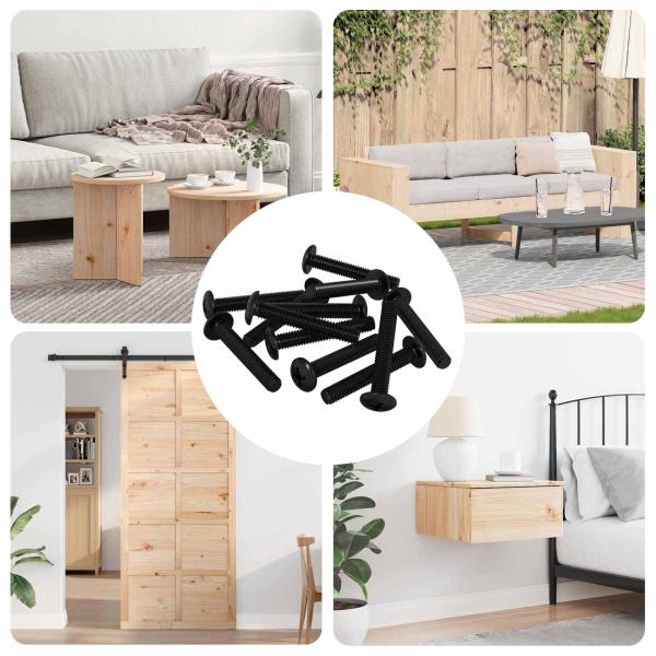 ARDEBO.de - Schraube 2647 pcs Silber 5 x 30 mm Eisen