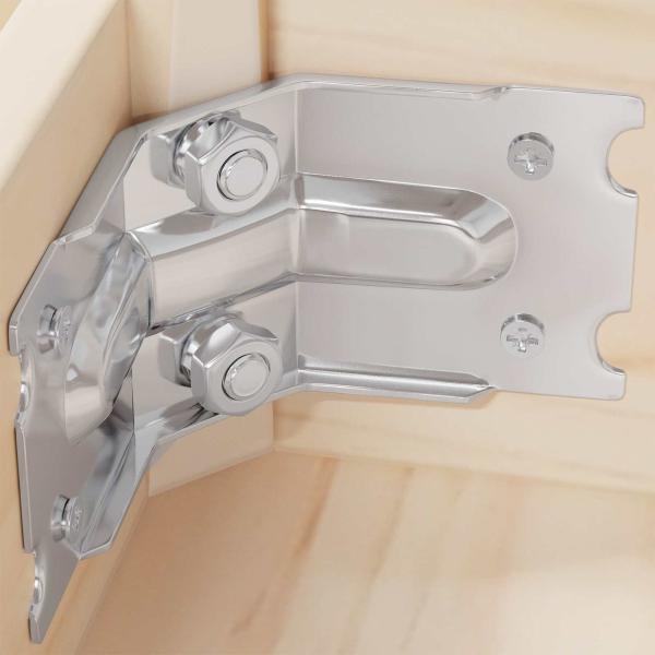 Halterung 212 pcs Zink-beschichtet 106 x 55 x 1,5mm Stahl