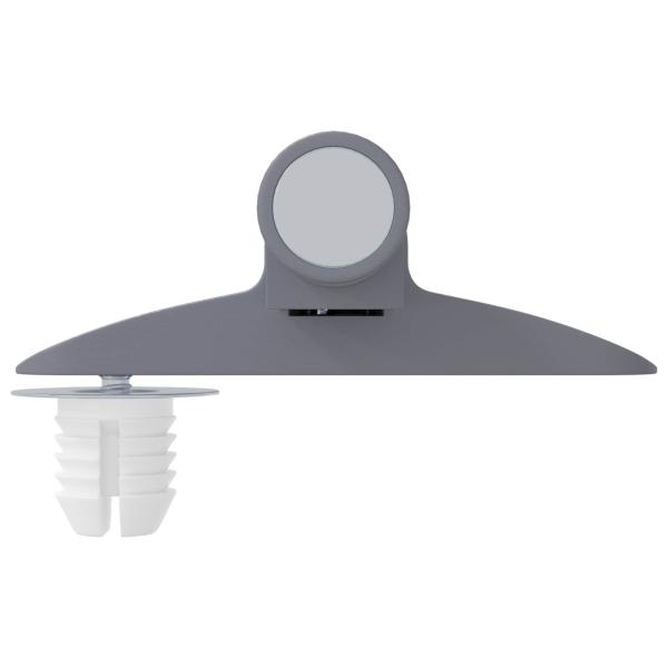 Sanftschließer 1161 pcs Grau 125 x 47 x 15 mm PP