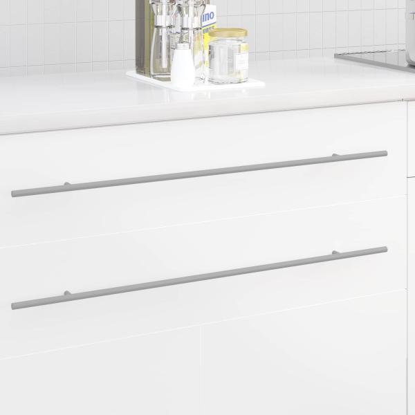 ARDEBO.de - Schrankgriff 12 pcs Silber 800 mm Edelstahl