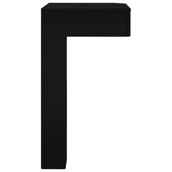 Standfüße 12 pcs Schwarz 57 x 57 x 100 mm Eisen