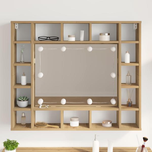 ARDEBO.de - Spiegelleuchten 12 pcs Weiß 4,5 x 4,5 x 4,8 cm Kunststoff