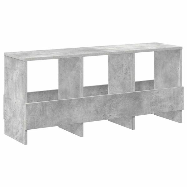 Magazinregal Beton Grau 102 x 30 x 45 cm