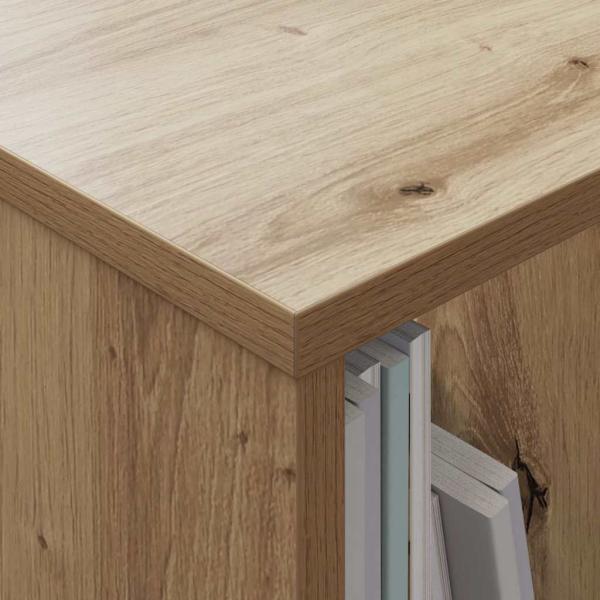 Magazinregal Artisan-Eiche 102 x 30 x 45 cm