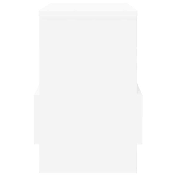 Magazinregal Weiß 35 x 30 x 45 cm