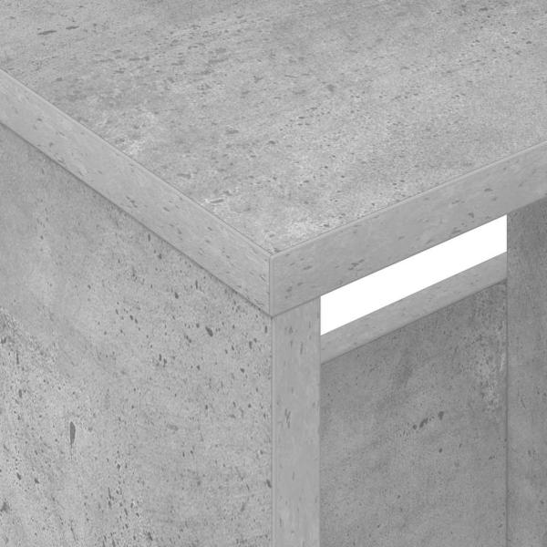 Magazinregal Beton Grau 35 x 30 x 45 cm