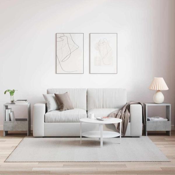 Magazinregal 2 pcs Beton Grau 35 x 30 x 45 cm