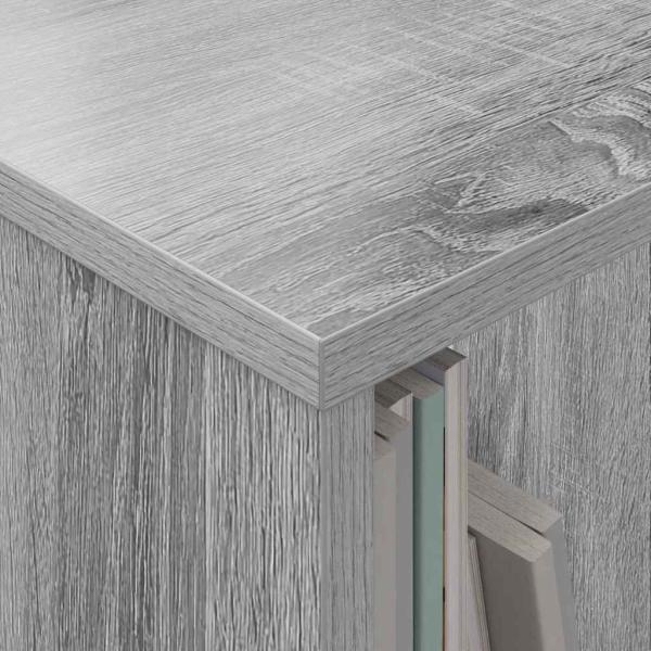 Magazinregal 2 pcs Graues Sonoma 35 x 30 x 45 cm