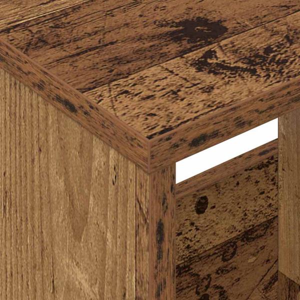 Magazinregal Altholz 35 x 30 x 45 cm