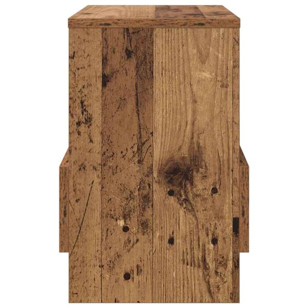 Magazinregal 2 pcs Altholz 35 x 30 x 45 cm