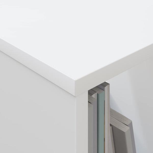 Magazinregal Weiß 68,5 x 30 x 45 cm