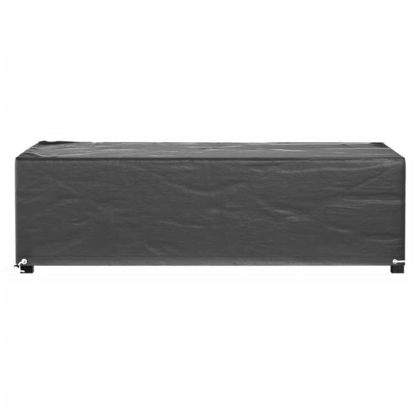 ARDEBO.de - Gartenmöbel-Abdeckung 8 Ösen 125x70x35 cm Rechteckig