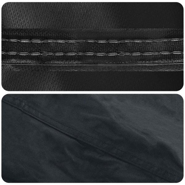 Tischdecken Uni Schwarz 72 x 72 x 15 cm Stoff