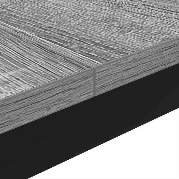 Couchtisch Graues Sonoma 100 x 100 x 45 cm Holzwerkstoff