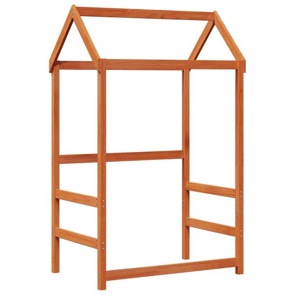 ARDEBO.de - Tagesbett Set 3 pcs Wachsbraun Massives Kiefernholz