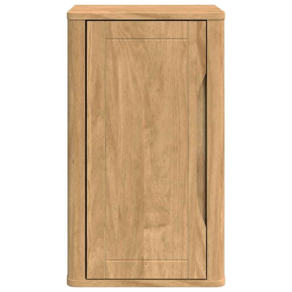 Badezimmer-Wandschrank mit Regal Wachsbraun 60 x 40 x 80 cm
