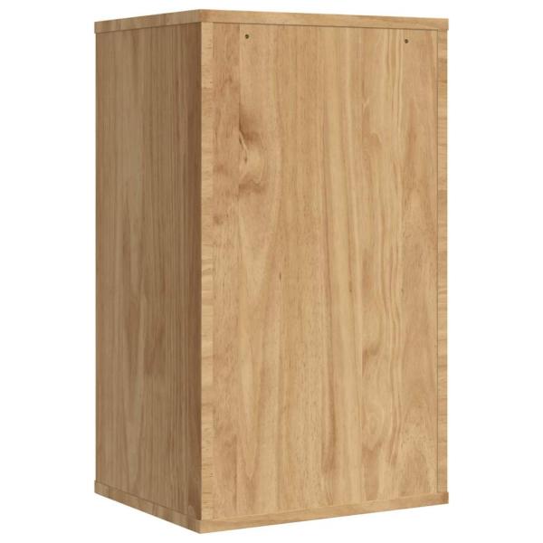 Badezimmer-Wandschrank mit Regal Wachsbraun 60 x 40 x 80 cm