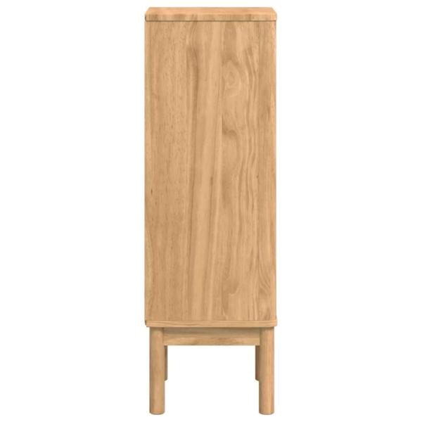 Badezimmerschrank mit Schubladen Wachsbraun 35 x 30 x 85 cm