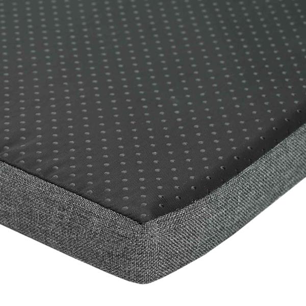 Flurbank mit Kissen Weiß 100 x 38 x 46 cm