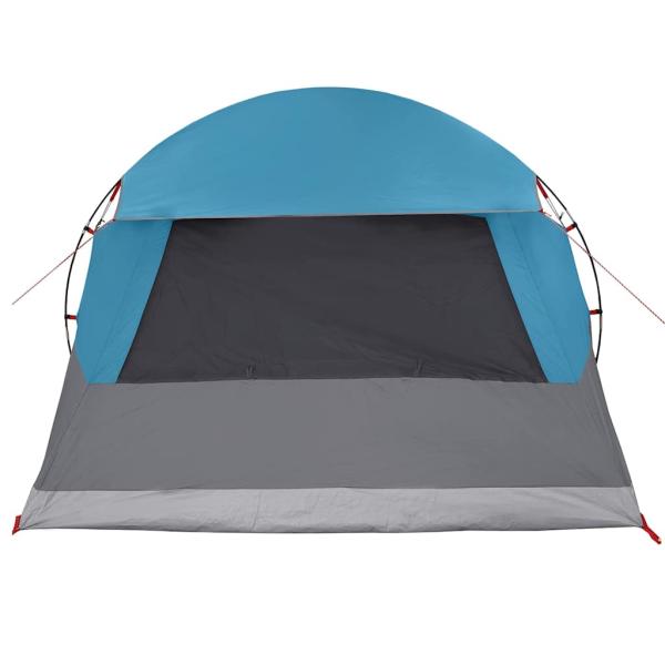 Kuppelzelt mit Dach mit Speicher Blau 336 x 243 x 182 cm