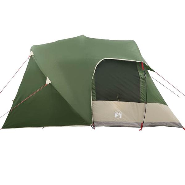 Kuppelzelt mit Dach mit Speicher Grün 396 x 304 x 193 cm