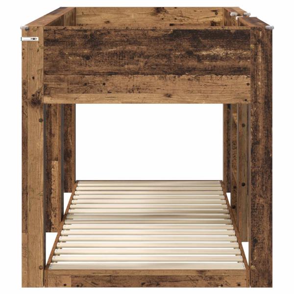 Etagenbett für Kinder Altholz 75 x 190 cm Holzwerkstoff