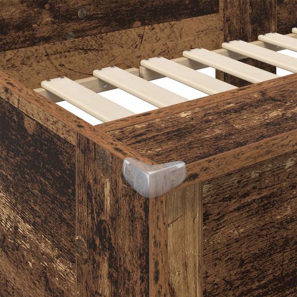 Etagenbett für Kinder Altholz 80 x 200 cm Holzwerkstoff