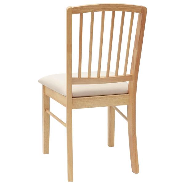 Esszimmerstühle 2 pcs Natur 50 x 52,5 x 91 cm