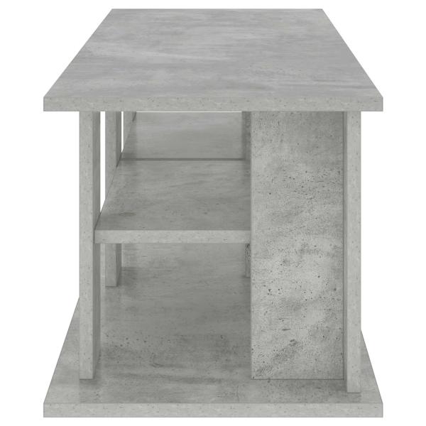 TV-Ständer Beton Grau 96 x 35 x 33,5 cm