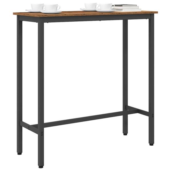 Tisch Altholz 100 x 40 x 100,5 cm Ingenieure Holz und Stahl