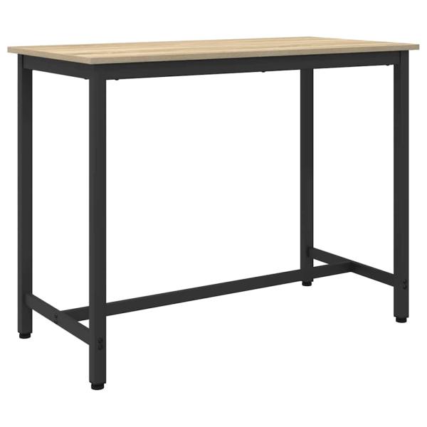 ARDEBO.de - Tisch Sonoma-Eiche 100 x 50 x 76,5 cm Ingenieure Holz und Stahl