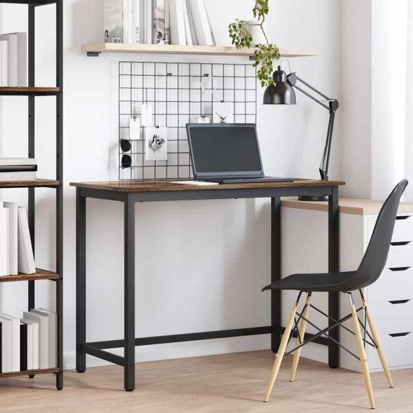 ARDEBO.de - Tisch Geräucherte Eiche 80 x 50 x 76,5 cm