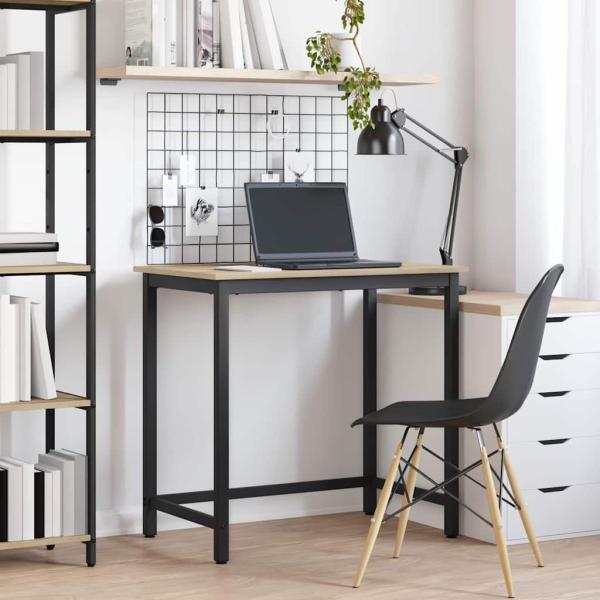 ARDEBO.de - Tisch Sonoma-Eiche 100 x 50 x 76,5 cm Ingenieure Holz und Stahl