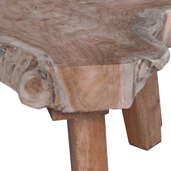 Nachttisch Braun 40 x 40 x 25 cm Massives upgecyceltes Holz