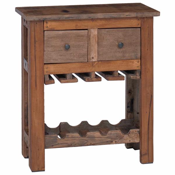 Schrank Braun 60 x 30 x 70 cm Massives upgecyceltes Holz