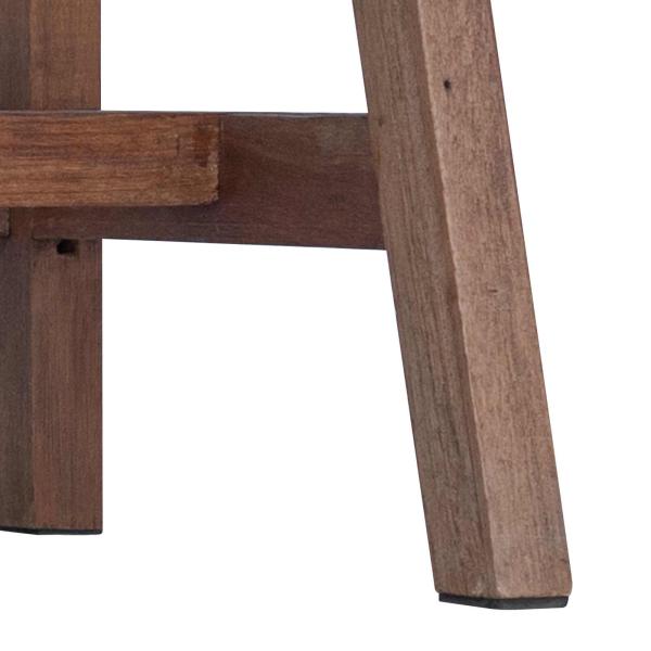 Schreibtisch Braun 90 x 50 x 103 cm Massives upgecyceltes Holz