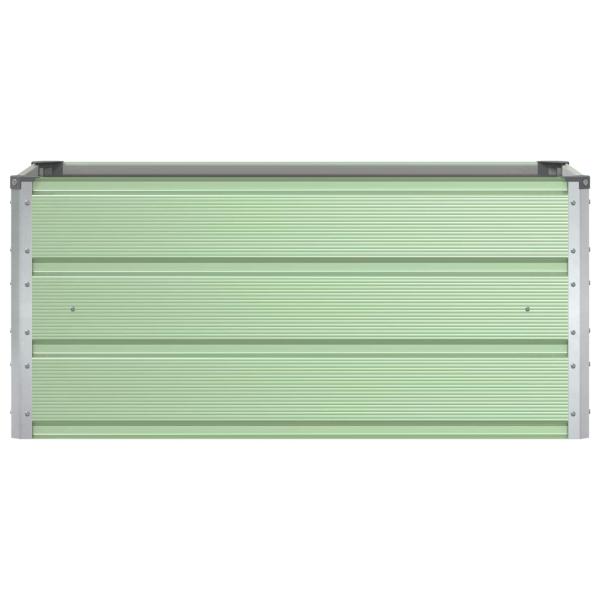 Pflanzkübel Pastellgrün 100 x 50 x 45 cm Verzinkter Stahl