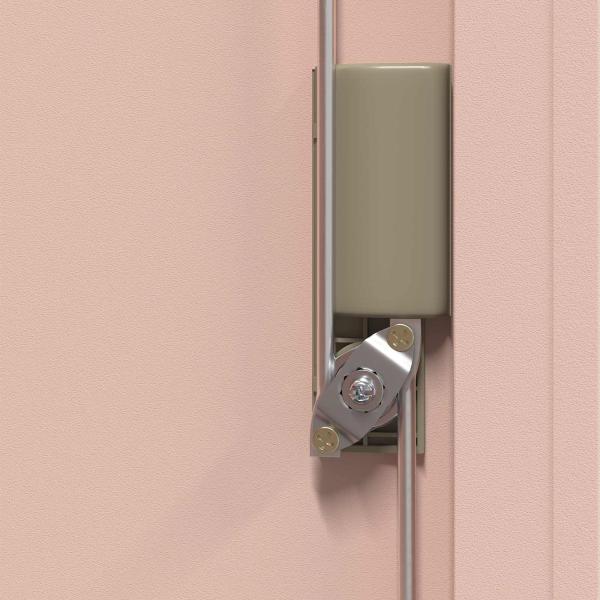 Aufbewahrungsschrank Rosa 90 x 40 x 70 cm Kaltgewalzter Stahl