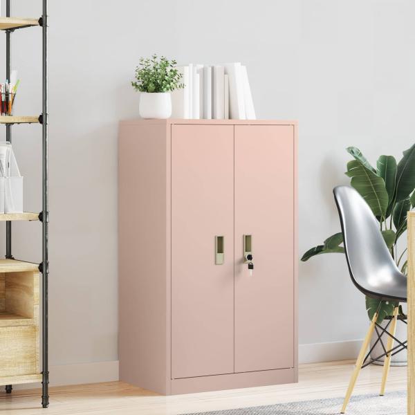Aufbewahrungsschrank Rosa 60 x 40 x 90 cm Stahl