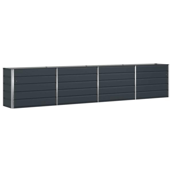 Pflanzkübel Anthrazit 480 x 50 x 45 cm Verzinkter Stahl