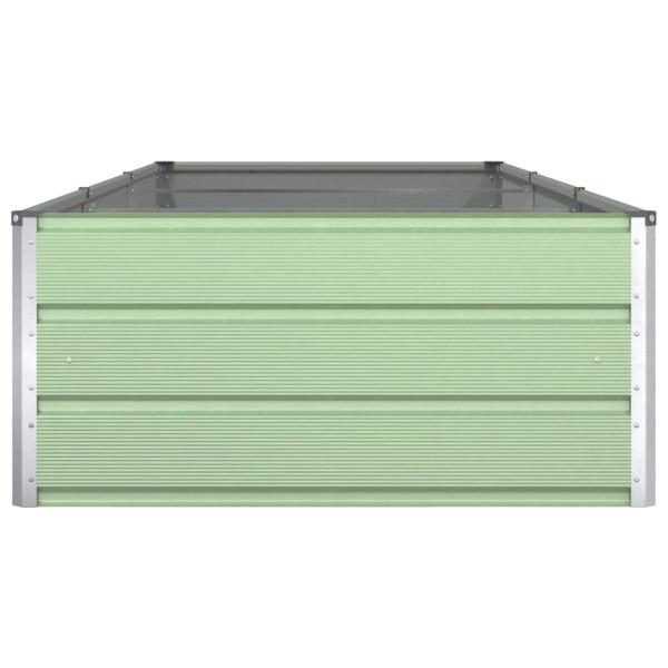 Pflanzkübel Pastellgrün 195 x 100 x 45 cm Verzinkter Stahl