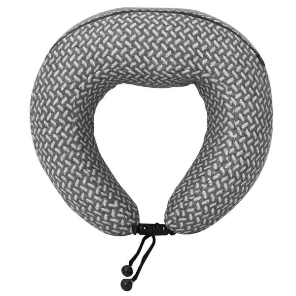 Kopfkissen mit Kissen Grau 30 x 28 x 14 cm Polyester