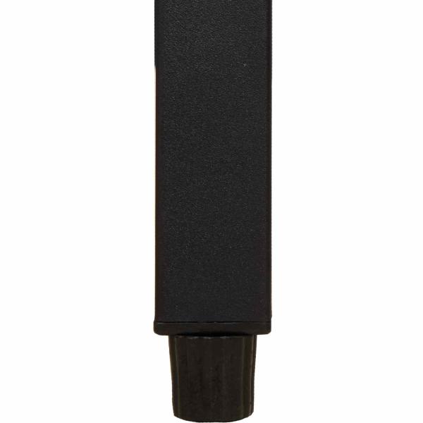 Bank Outdoor Schwarz und Türkis 117 x 54 x 74,5 cm Poly-Rattan