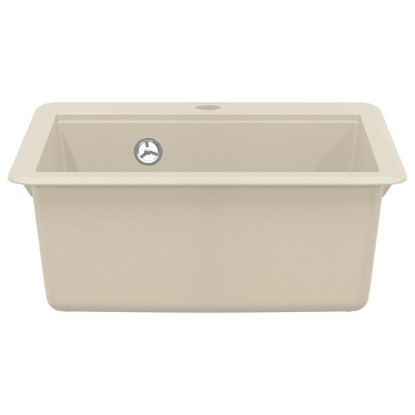 Waschbecken Beige 470 x 440 mm Granit