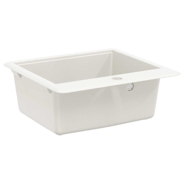 Waschbecken Weiß 470 x 440 mm Granit