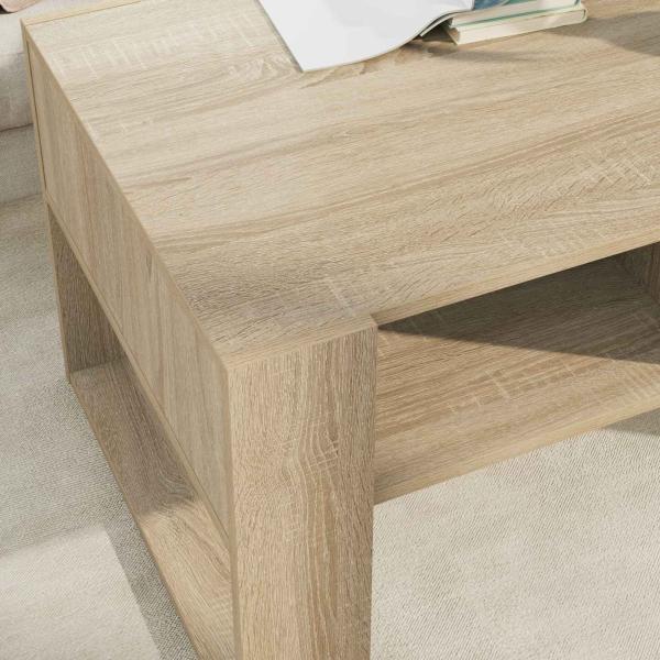 Couchtisch Sonoma-Eiche 92 x 53 x 45 cm Holzwerkstoff