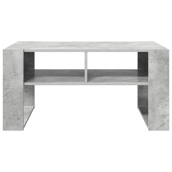 Couchtisch Beton Grau 92 x 53 x 45 cm Holzwerkstoff
