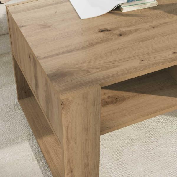 Couchtisch Artisan-Eiche 92 x 53 x 45 cm Holzwerkstoff