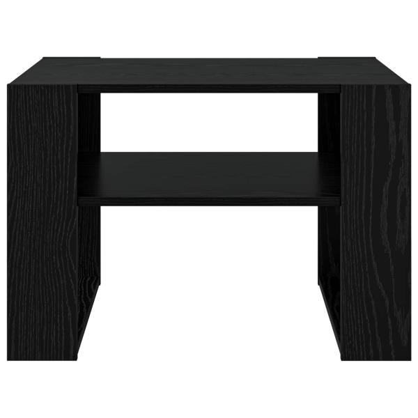 Couchtisch Schwarz Eichen-Optik 66 x 53 x 45 cm Holzwerkstoff